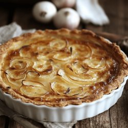 Tarte à l'oignon alsacienne