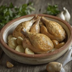 Pilons de poulet aux oignons