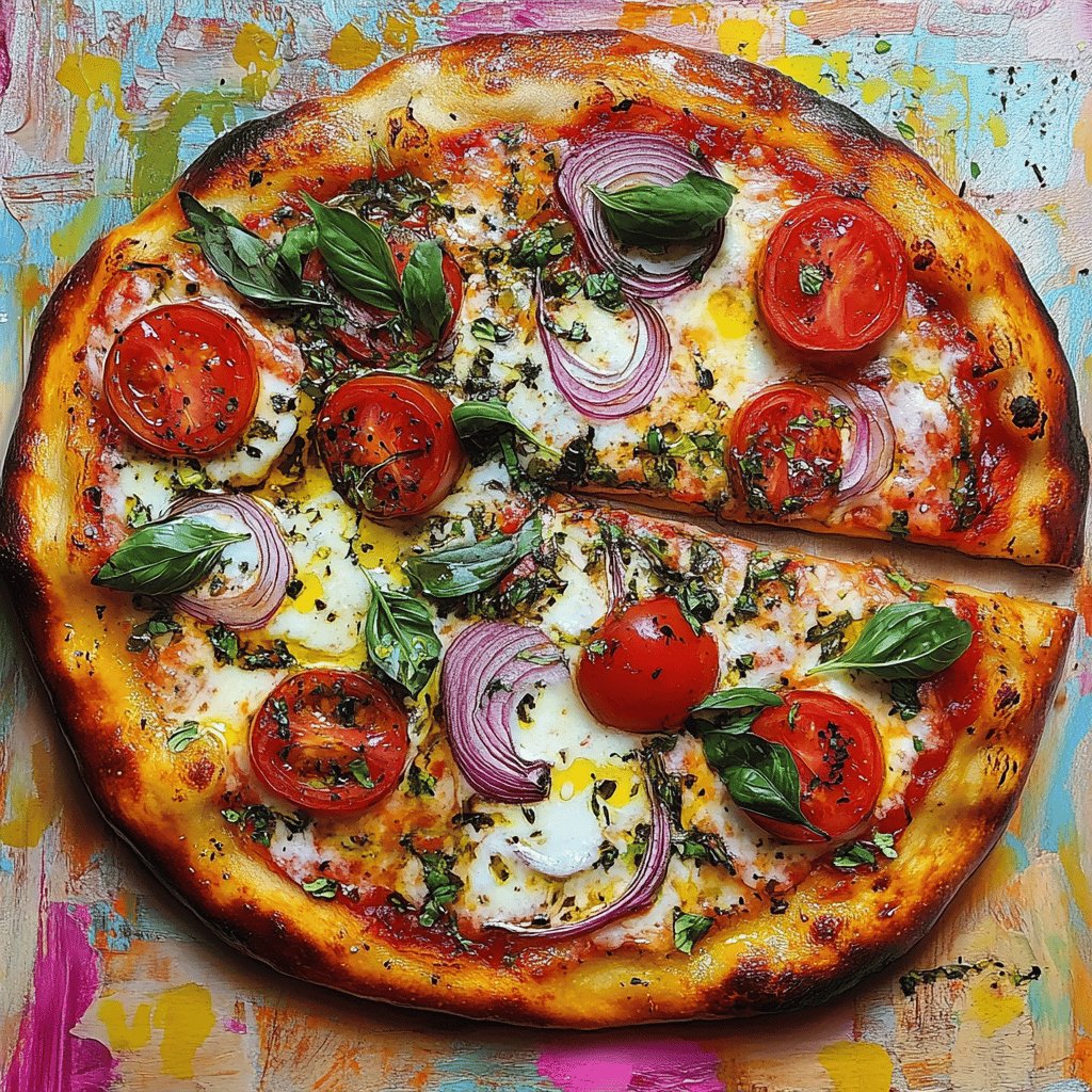 Huile piquante pour pizza