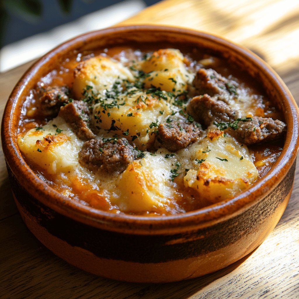 Hachis parmentier de canard et patate douce