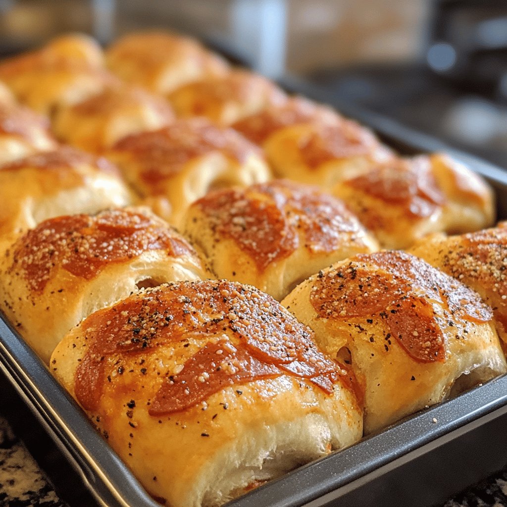 Delicious Pepperoni Rolls