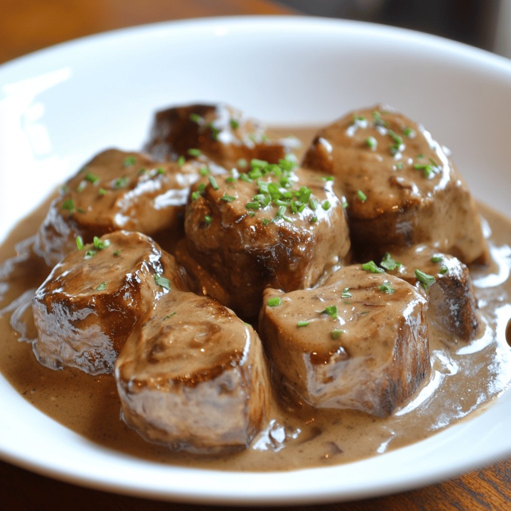 Pâtes à la sauce fond de veau