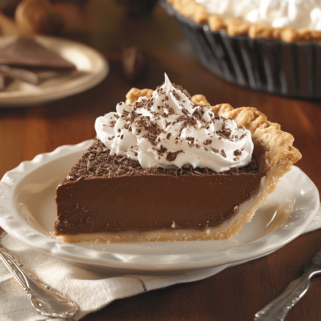 French Silk Chocolate Pie