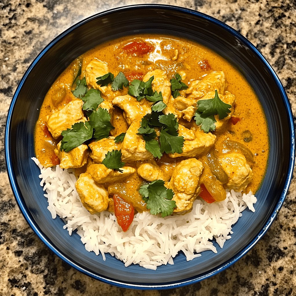 Instant Pot Coconut Curry Chicken