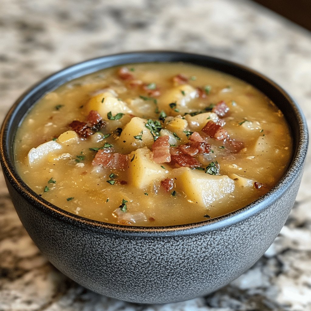 Instant Pot Potato Bacon Soup