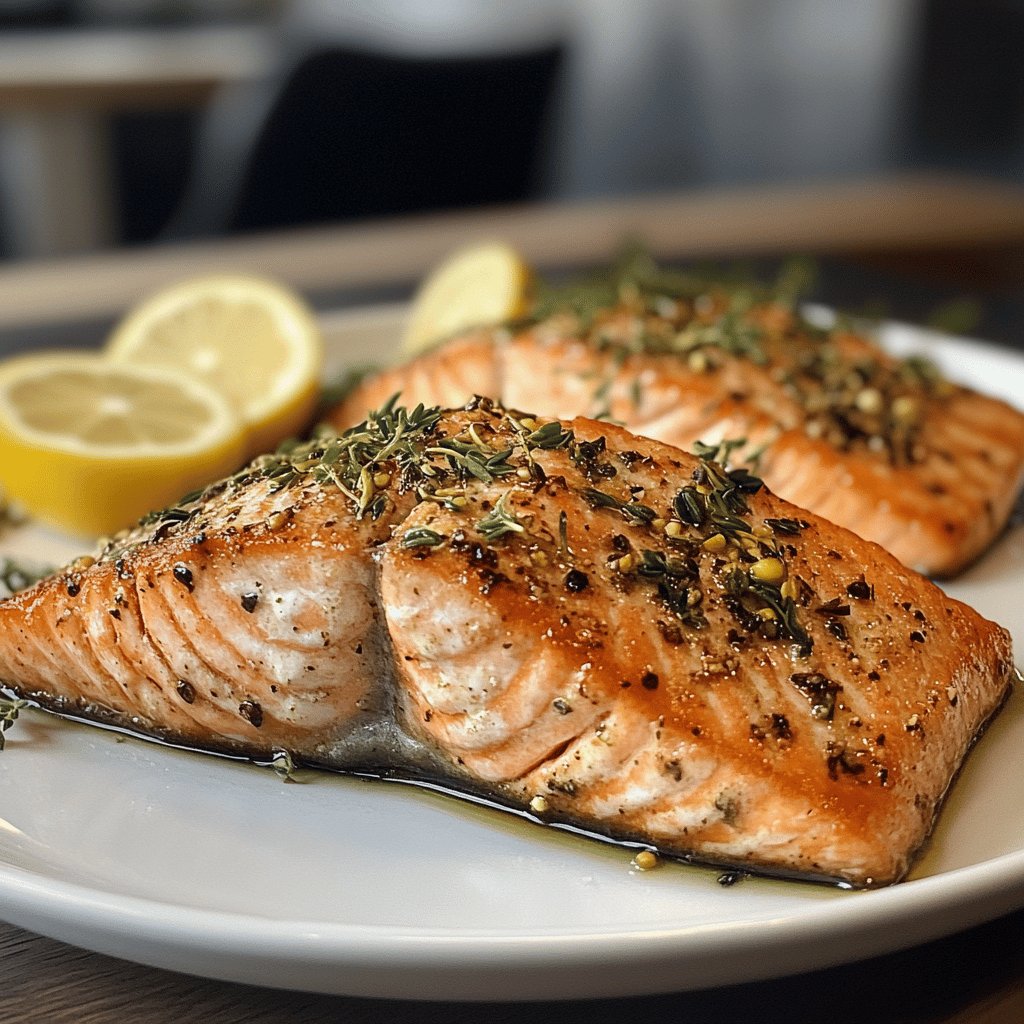 Melt-in-Your-Mouth Broiled Salmon