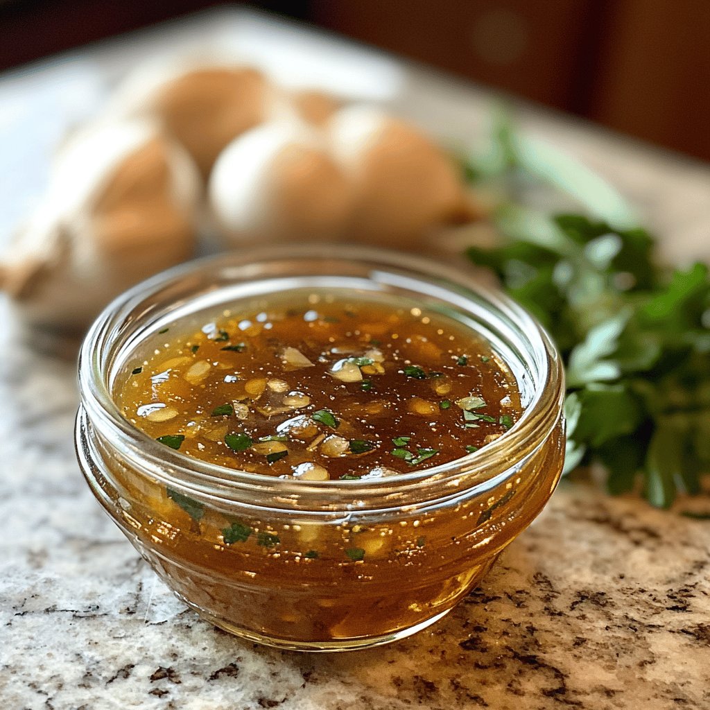 Homemade Honey Garlic Sauce