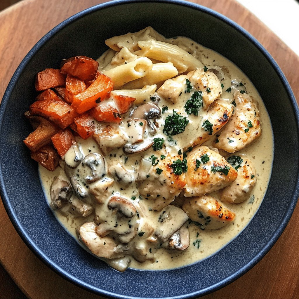 Creamy Mushroom Chicken