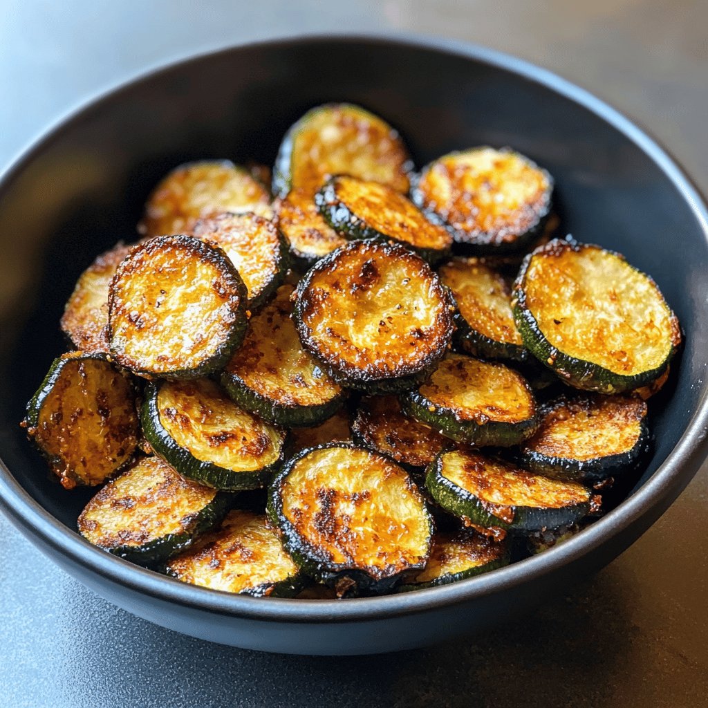 Simple Pan-Fried Zucchini