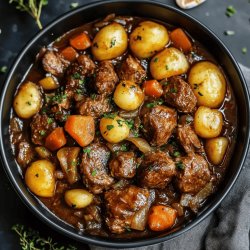 Bœuf bourguignon tendre