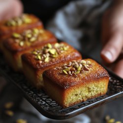 Financiers à la pistache