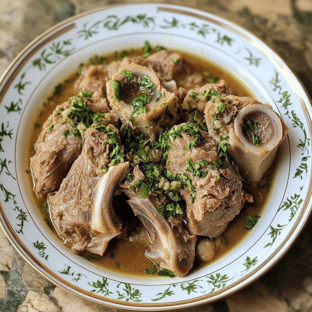 Pieds de veau à la ravigote froide