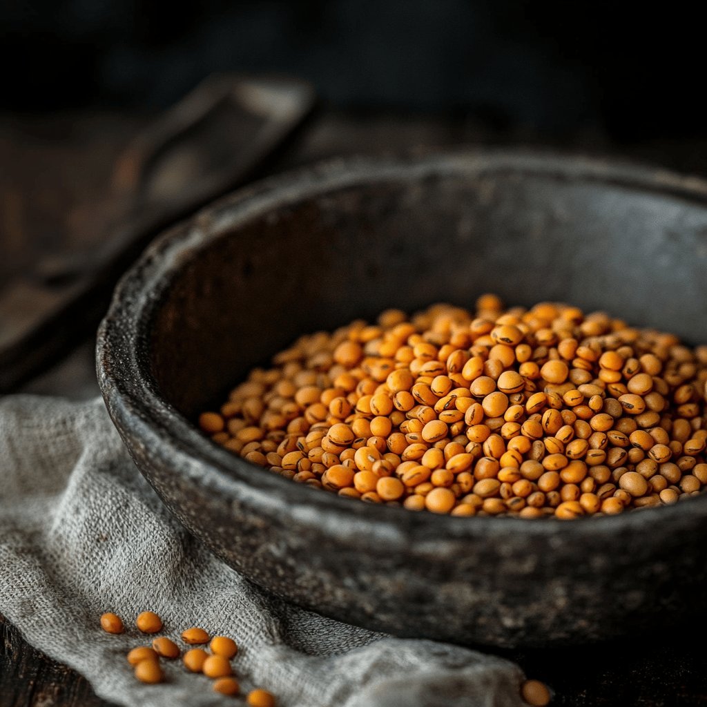 Lentilles corail à l'indienne