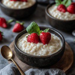 Classic Creamy Rice Pudding