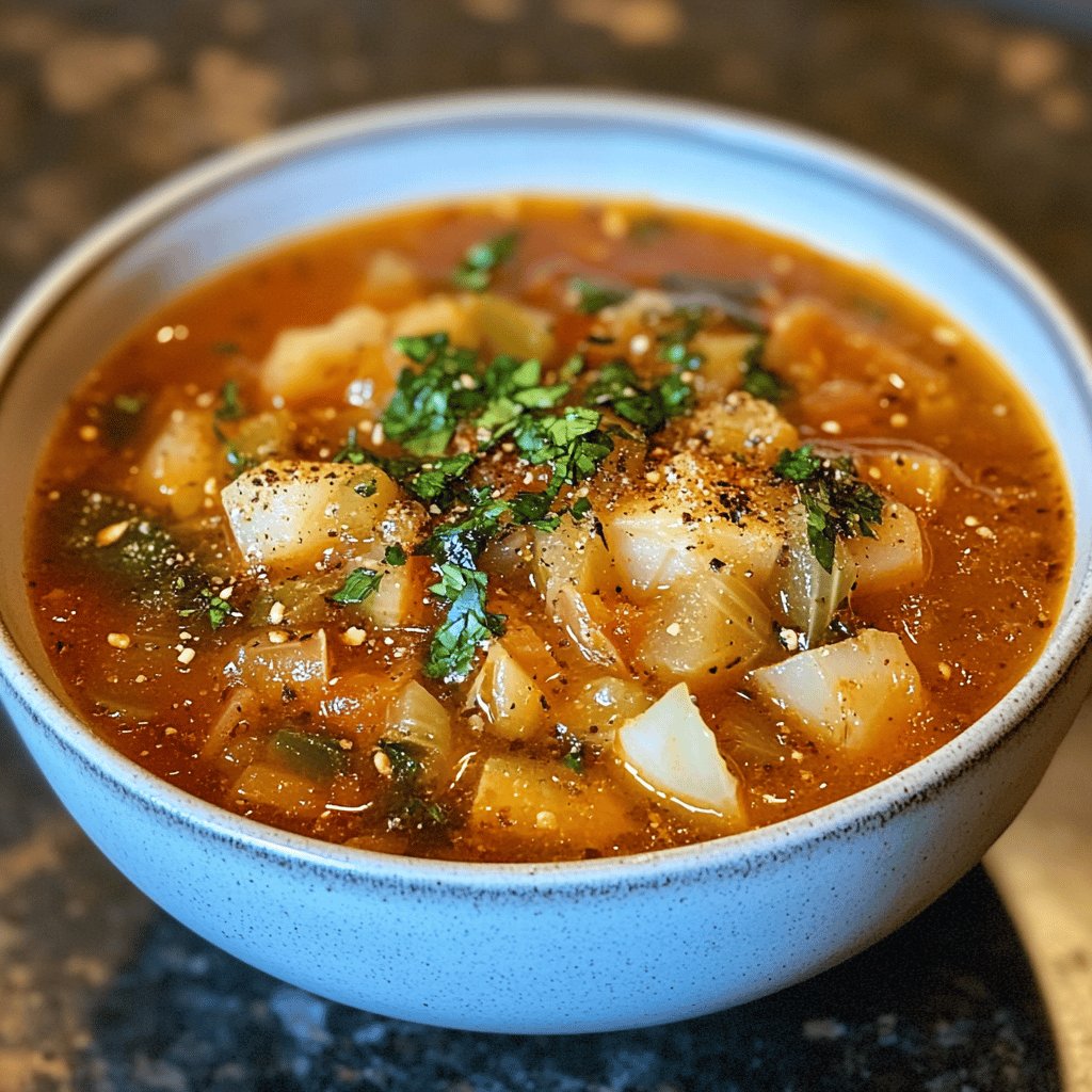 Fat-Burning Cabbage Soup