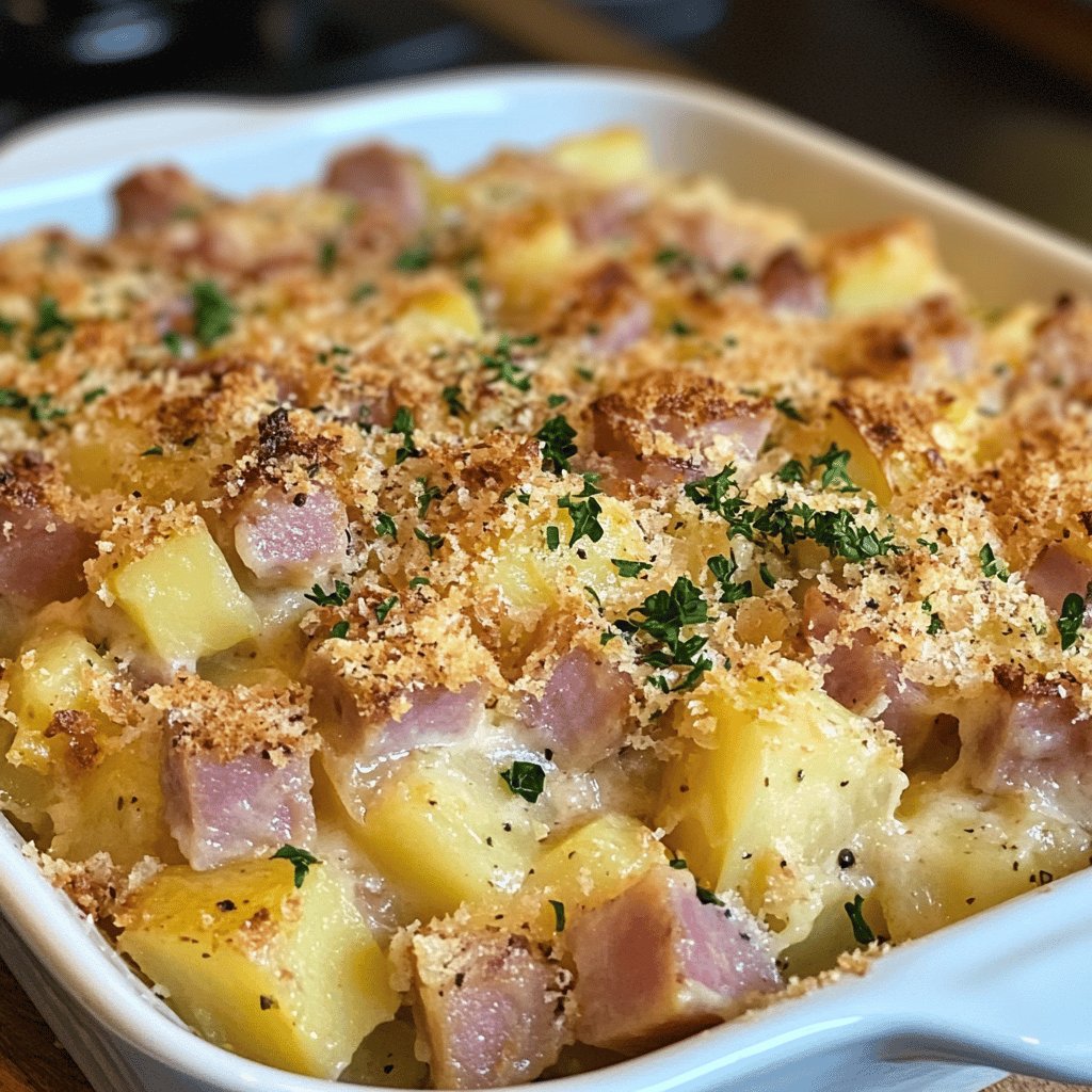 Ham and Potato Casserole