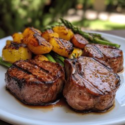 Grilled Lamb Loin Chops