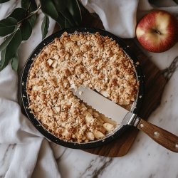 Classic Apple Crumble Pie