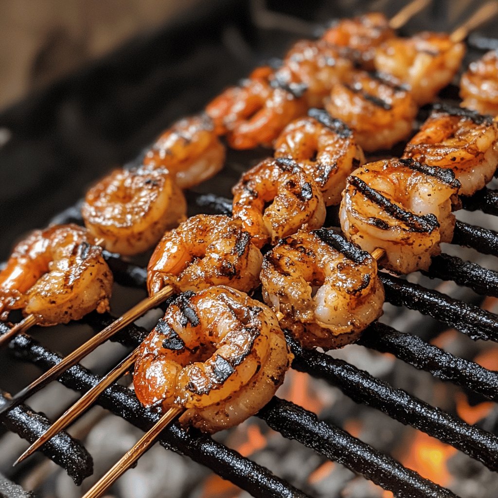 Grilled Marinated Shrimp