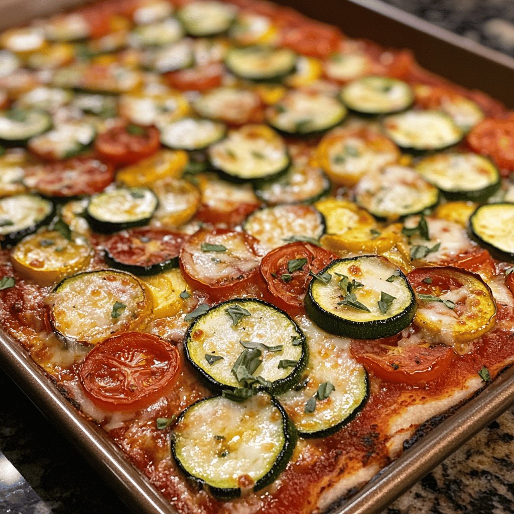 Zucchini Pizza Bake