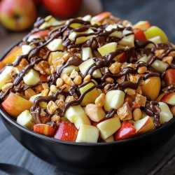 Apple Candy Bar Salad