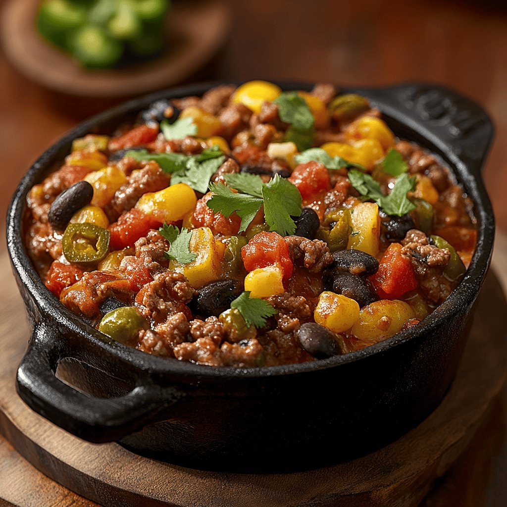 Southwestern Beef Casserole