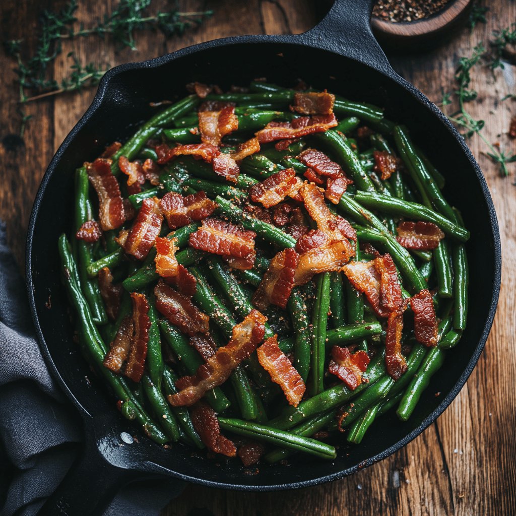 Green Beans with Bacon