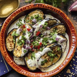 Aubergines au yaourt afghanes