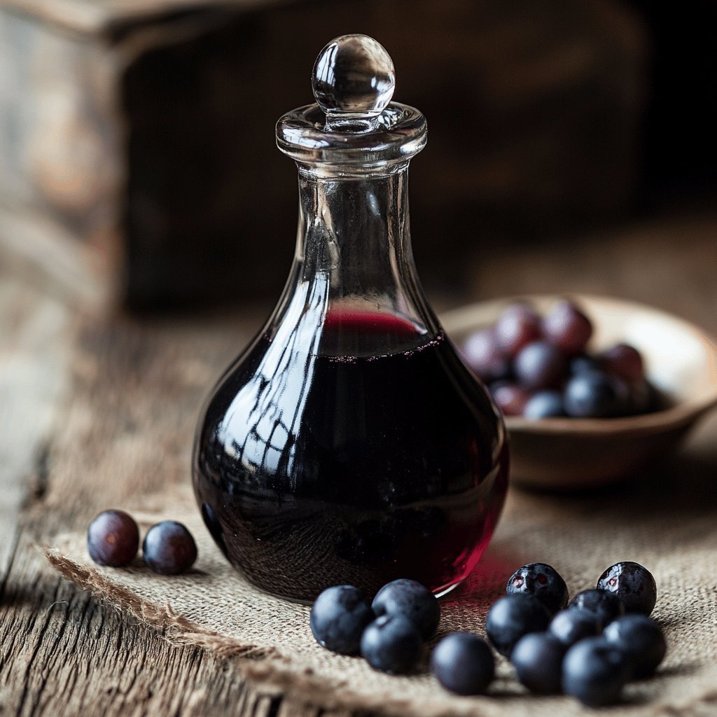 Sirop de cassis maison