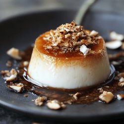 Flan onctueux à la noix de coco