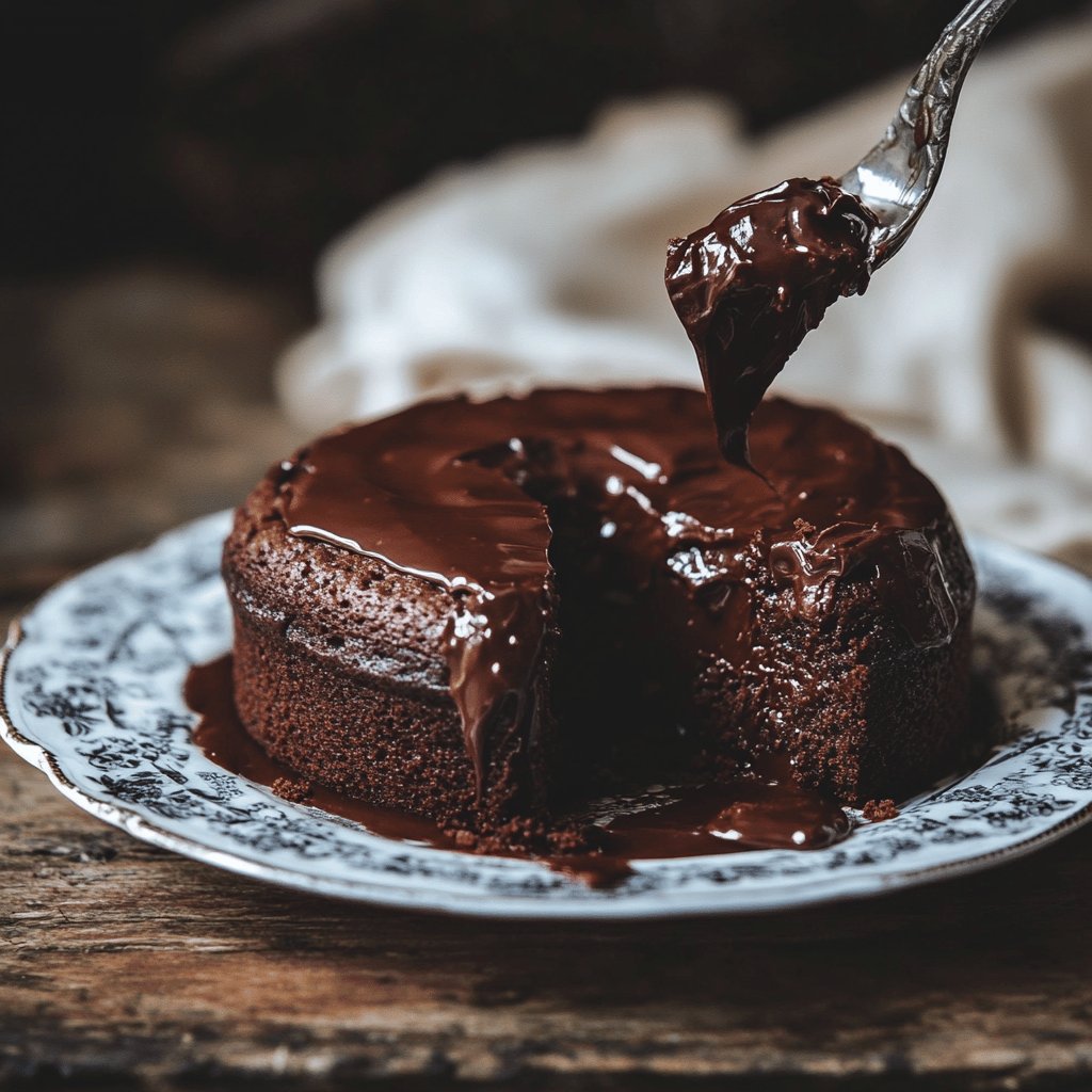 Gâteau au chocolat moelleux