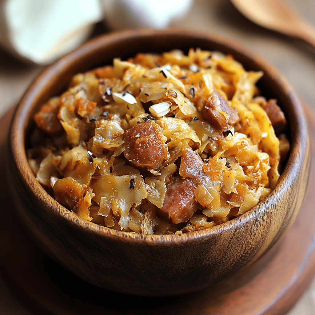 Bigos : Choucroute Polonaise au Paprika