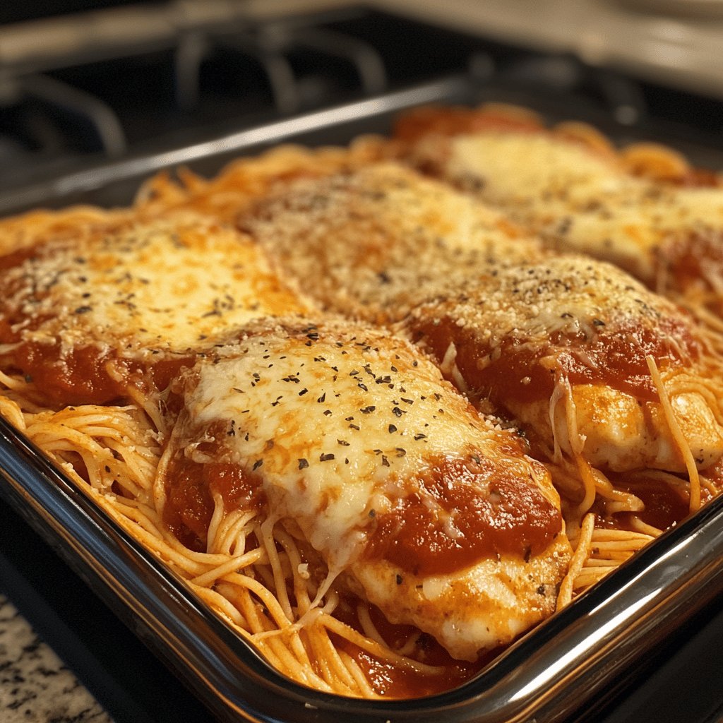 Quick Baked Chicken Parmesan