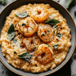 Creamy Shrimp Risotto