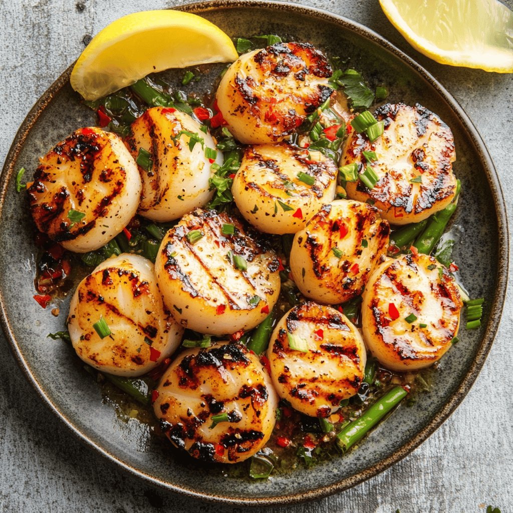 Grilled Scallops