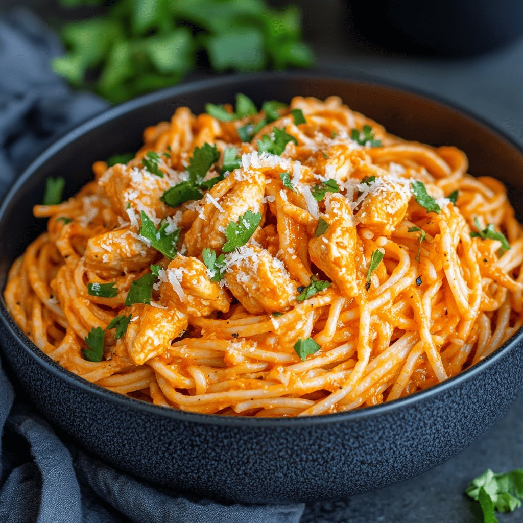 Spicy Buffalo Chicken Pasta