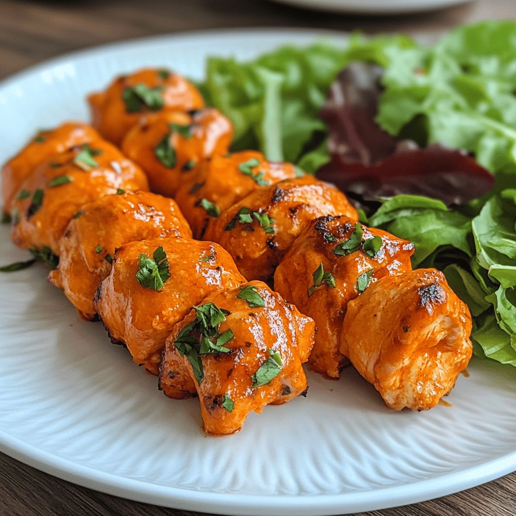 Buffalo Chicken Bites Wrapped