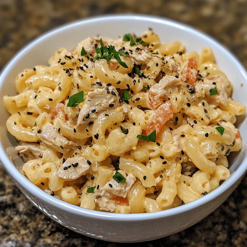 Simple Tuna Macaroni Salad