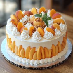 Fresh Peach Cake