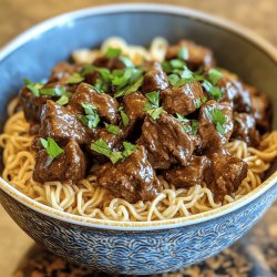 Beef Tips and Noodles