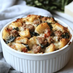 Simple Sausage Breakfast Strata