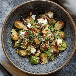 Balsamic Roasted Brussels Sprouts