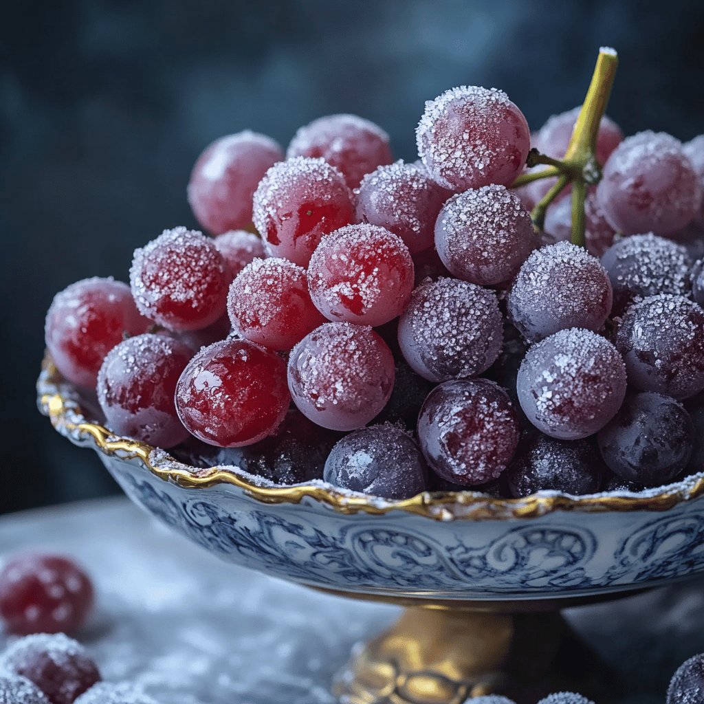 Frozen Grapes Delight