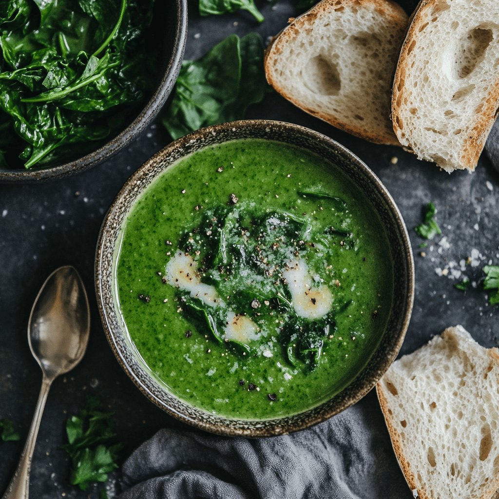 Simple Spinach Soup