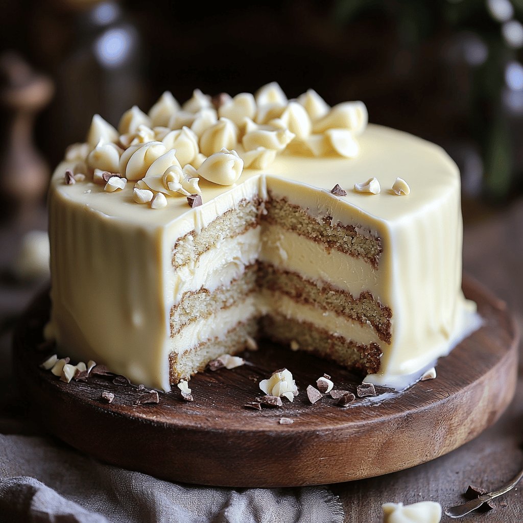 Simple White Chocolate Ganache