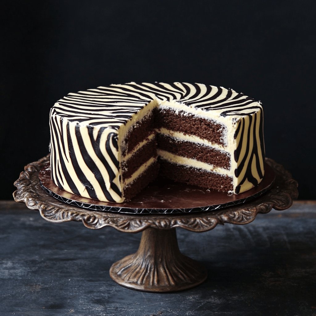 Classic Zebra Cake