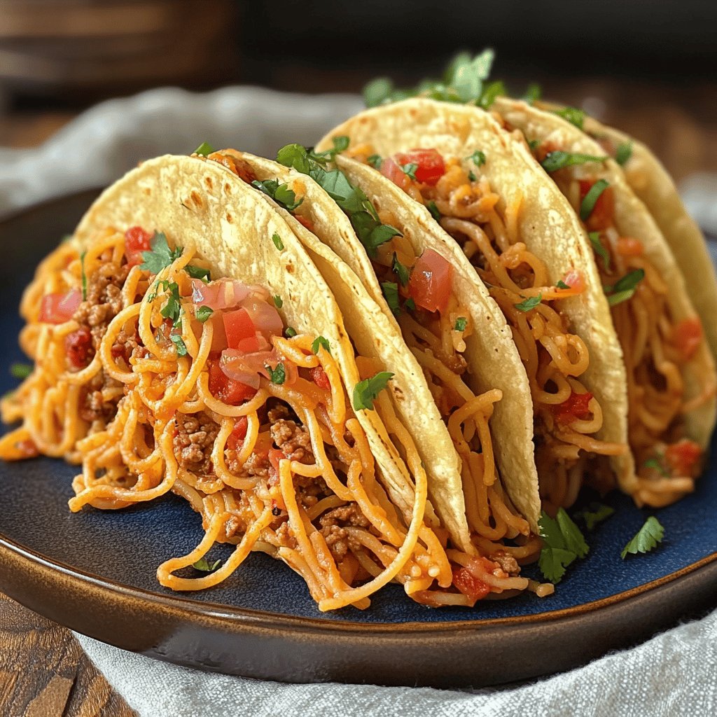 Spaghetti Tacos