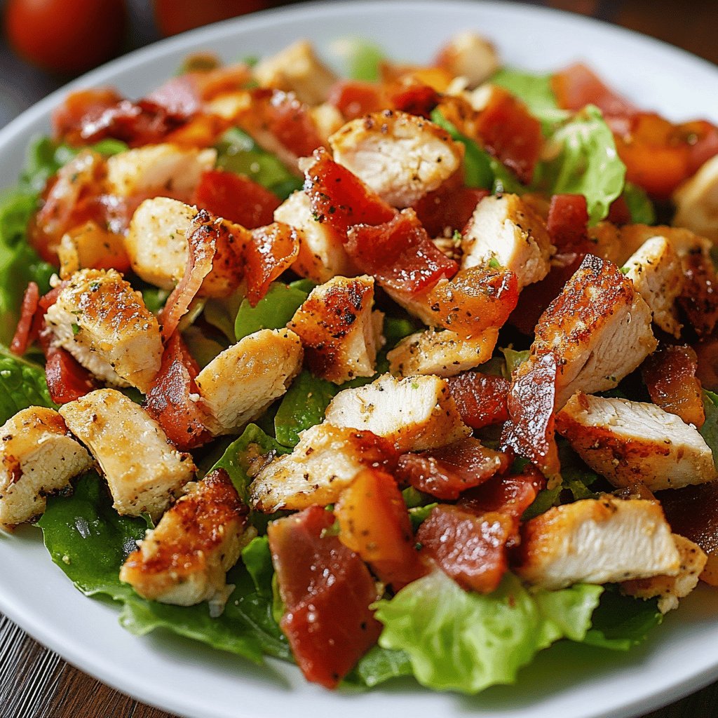 Chicken BLT Salad