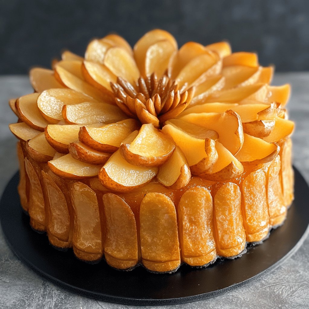 Gâteau aux pommes traditionnel