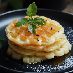 Gaufres salées à la pomme de terre